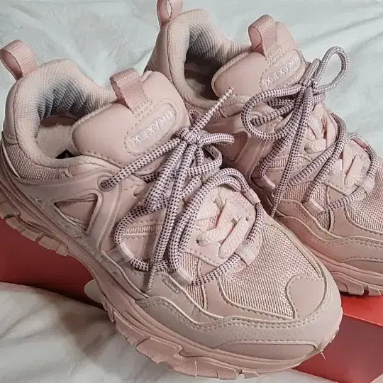 [BUNJANG] XEXYMIX Pink Chunky Sneakers Size 230 / XEXYMIX 핑크 어글리 스니커즈 230