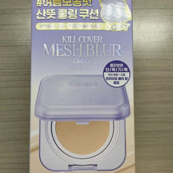 [BUNJANG] Clio Kill Cover Mesh Blur Cushion 19C Light (Bundle Set) / [새상품]클리오 킬커버 메쉬블러 쿠션 19c라이트