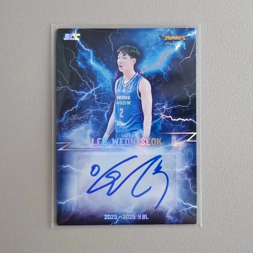 [BUNJANG] 2025-2026 KBL Card Lee Won-seok (Auto) / 25-26 KBL카드 [오토-삼성 이원석]