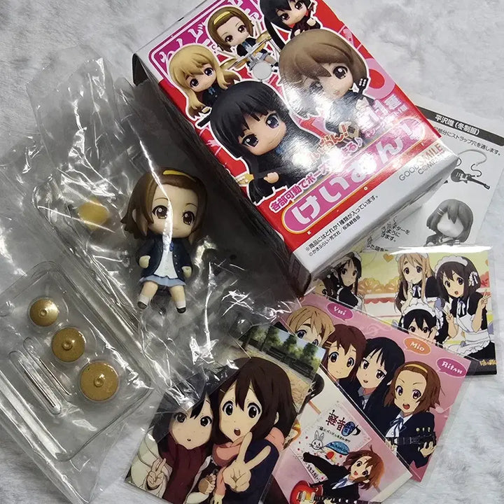 [BUNJANG] K-On! Nendoroid Petite Ritsu &amp; Paper Goods Bundle Set (Unsealed) / 케이온 푸치넨도 리츠 &amp; 지류 일괄