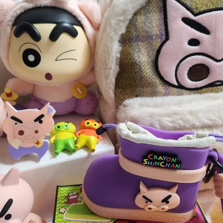 [BUNJANG] Crayon Shin-chan "Buriburi" Backpack and 9 Other Items Set / 부리부리 백팩외  10종