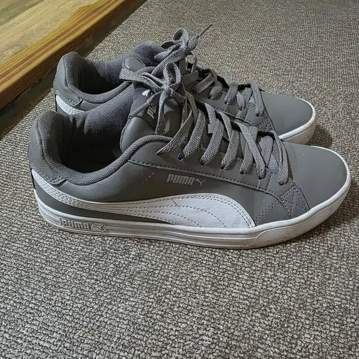 [BUNJANG] Puma Gray Sneakers / 퓨마 그레이 스니커즈