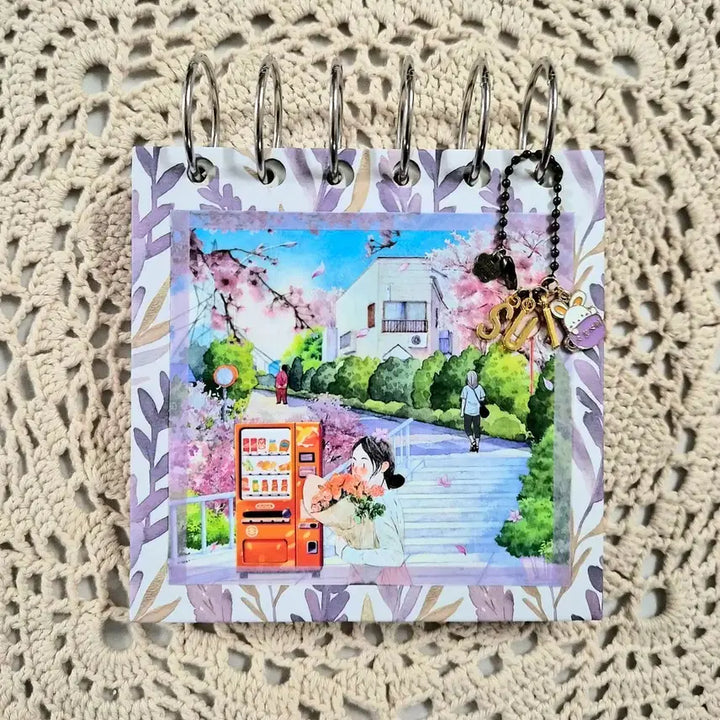 [BUNJANG] A7 Handmade Diary with Customizable Cover Design / A7 핸드메이드 다이어리