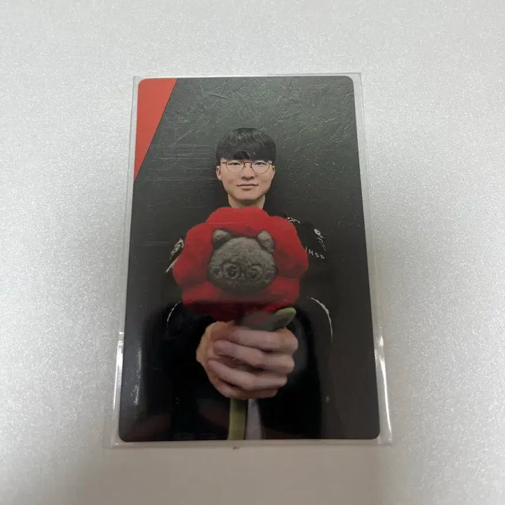 [BUNJANG] T1 Faker Animal Flower Photocard / T1 티원 페이커 애니멀 꽃인형 포카