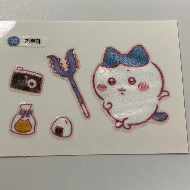 [BUNJANG] Chiikawa Hachiware Bagel Chip Mini Sticker (Sealed) / (미개봉) 먼작귀 치이카와 하치와레 올리브영 베이글칩 띠부씰 스티커