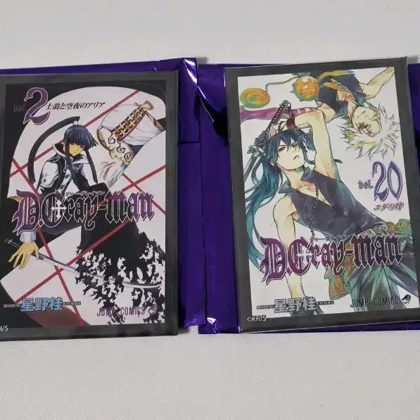 [BUNJANG] D.Gray-man Illustrated Magnet Board Set Allen Walker &amp; Kanda Yu / 일괄) 디그레이맨 표지 마그넷 자석 일러스트보드 알렌 칸다