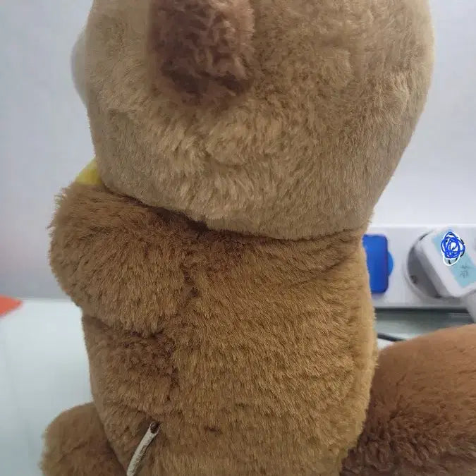[BUNJANG] Cute Otter Plush Toy with Yellow Shell / 귀여운 수달인형