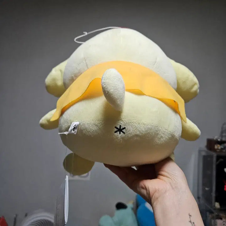 [BUNJANG] Super Shiro x Sanrio Collaboration Limited Edition Pompompurin Classic Plush / 슈퍼시로x산리오 콜라보 한정판 고전 폼폼푸린 인형