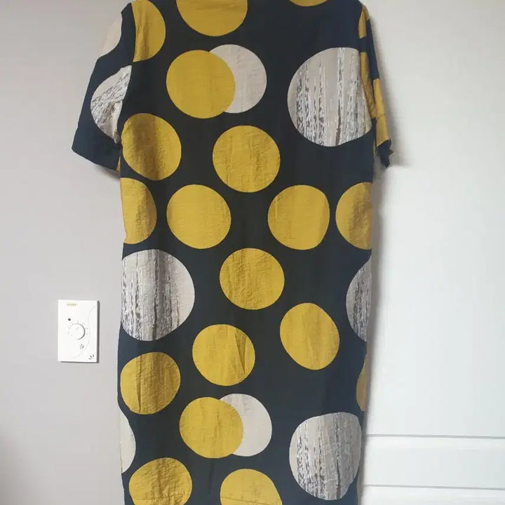 [BUNJANG] Renoma Dot Pattern Short Sleeve Dress / (실착1회)레노마 도트 패턴 반팔 원피스