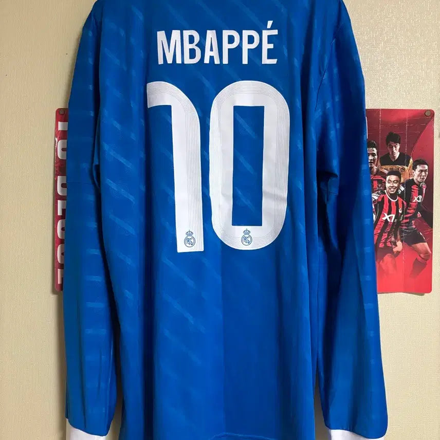 [BUNJANG] Real Madrid 25-26 Third Long Sleeve Jersey Mbappé Champions League / 25-26 레알마드리드 써드 긴팔 유니폼 음바페 챔스