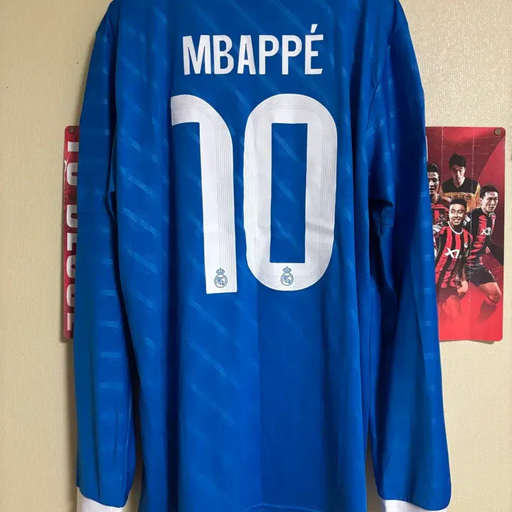 [BUNJANG] Real Madrid 25-26 Third Long Sleeve Jersey Mbappé Champions League / 25-26 레알마드리드 써드 긴팔 유니폼 음바페 챔스