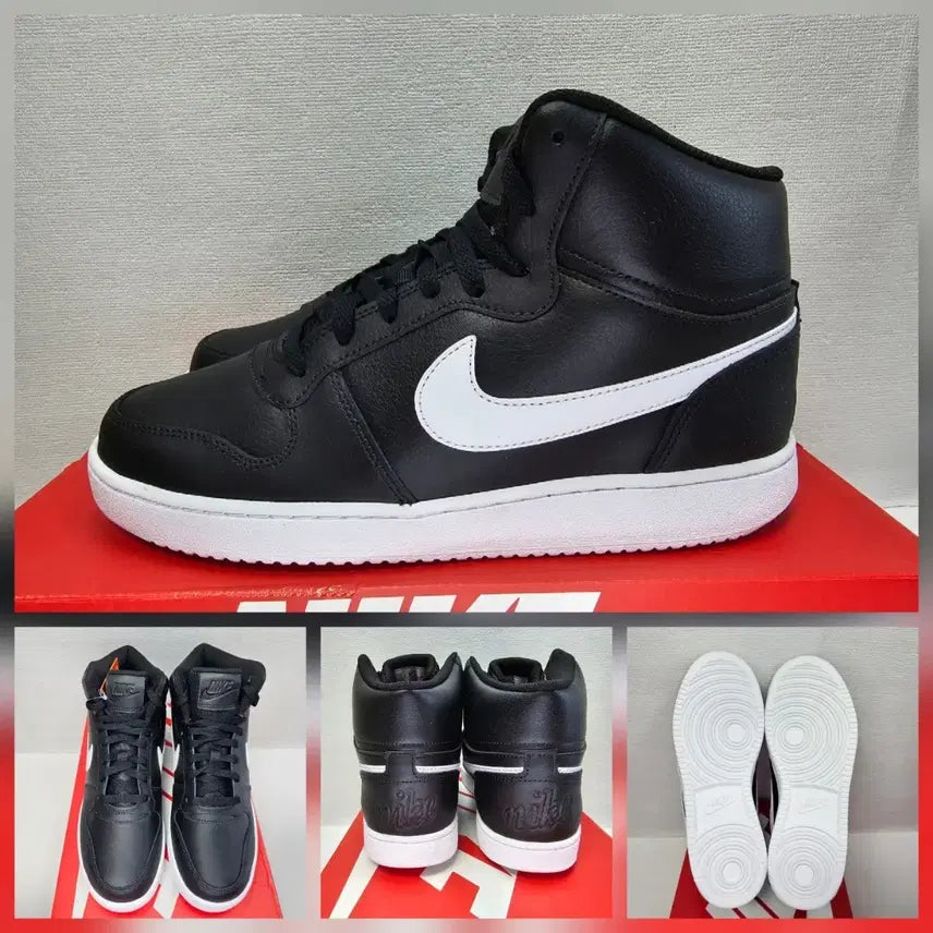 [SOLD OUT] 나이키 에버논 미드 265,270 새상품 정품 무료배송 천연소가죽 네고불