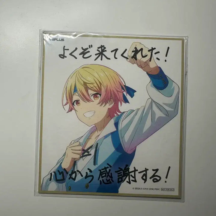[BUNJANG] Project SEKAI Tsukasa Tenma Theater Version Shikishi Special Edition / 프로젝트세카이 프로세카 프세카 텐마 츠카사 극장판 색지 특전