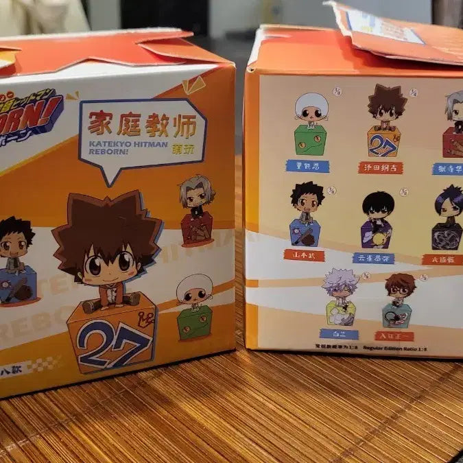 [BUNJANG] Reborn! Byakuran Gesso &amp; Shoichi Irie Figure Set / 가정교사 히트맨 REBORN! 피규어(백란뱌쿠란/이리에쇼이치)