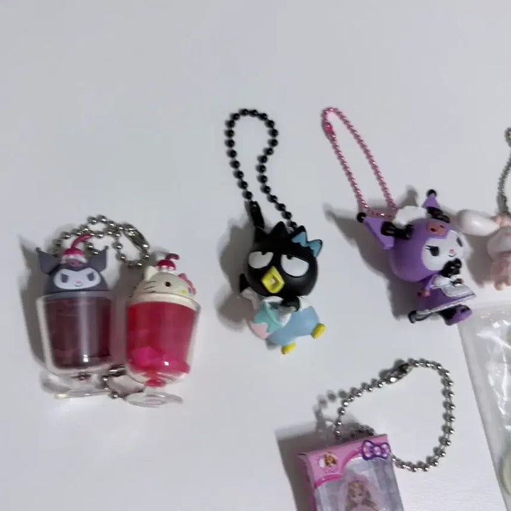 [BUNJANG] Sanrio Hello Kitty Kuromi Hangyodon Gacha Figure Keychain Bundle Set / 산리오 헬로키티 쿠로미 한교동 가챠 피규어 키링 11개 일괄