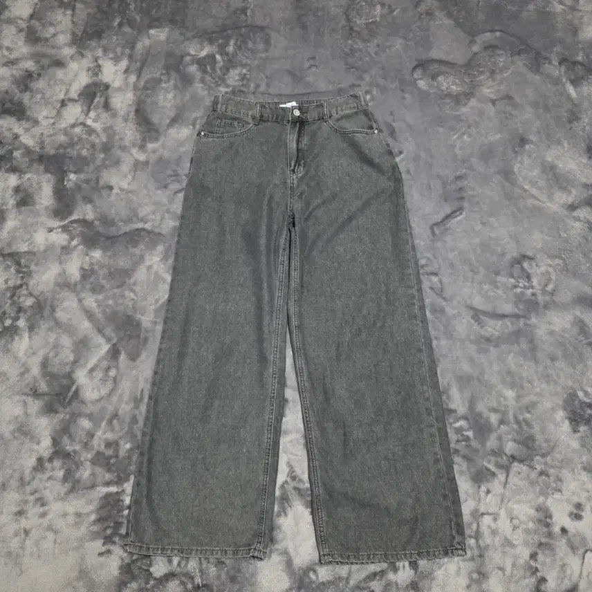 [BUNJANG] Lomistory Cool Wide Banding Denim Pants Summer / (1)여성 로미스토리 쿨 와이드 밴딩 데님 팬츠 여름