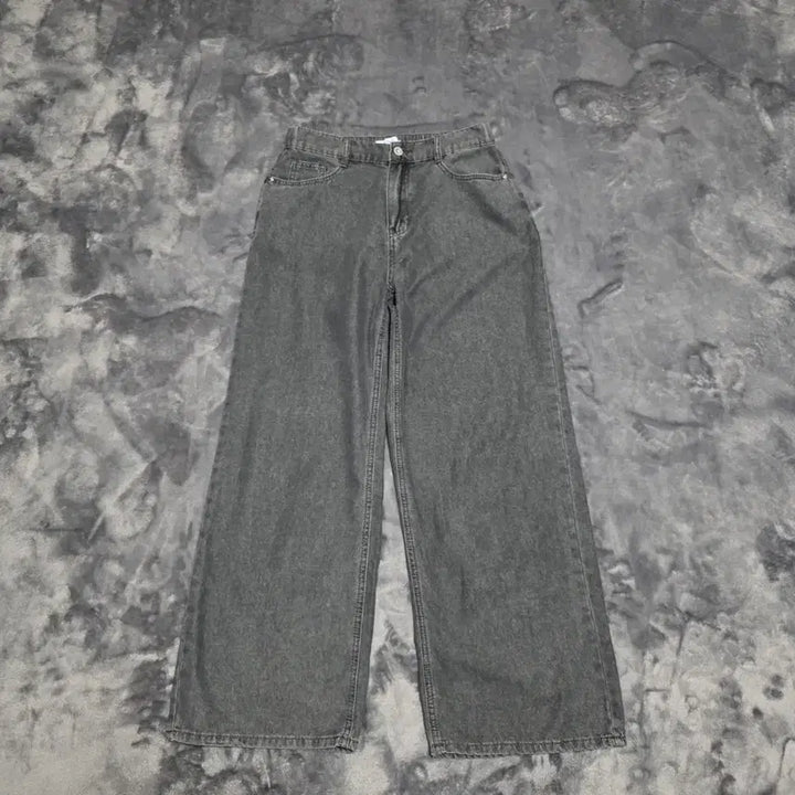 [BUNJANG] Lomistory Cool Wide Banding Denim Pants Summer / (1)여성 로미스토리 쿨 와이드 밴딩 데님 팬츠 여름