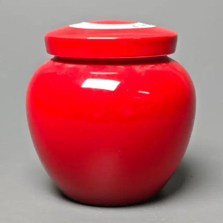 [BUNJANG] Qing Dynasty Imperial Pharmacy Blood-Activating Pill Red Glaze Medicine Jar Antique Chinese Porcelain / 대청어약방 활혈단 홍유 약호 약항아리 궁정 황실 중국도자기 골동품