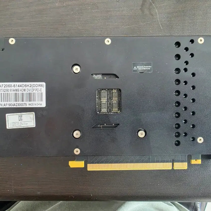 [BUNJANG] AFOX RTX 2060 Dual Fan Graphics Card / [무료배송] AFOX RTX2060 그래픽카드 팝니다