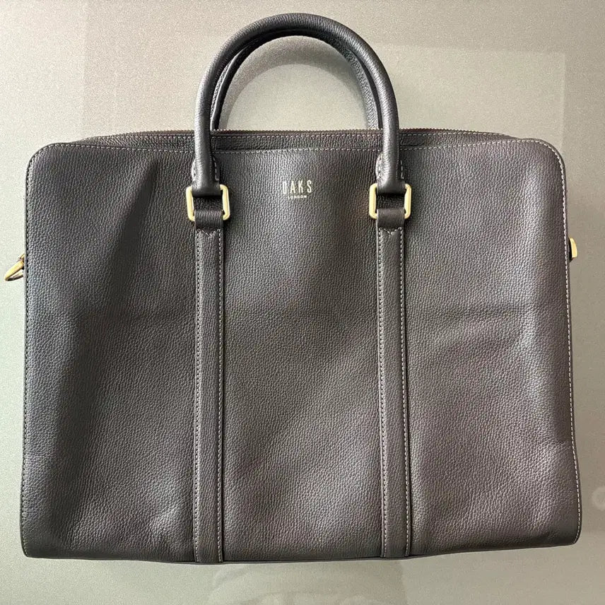 [BUNJANG] DAKS Leather Briefcase Bag Brown / 닥스 남자서류가방