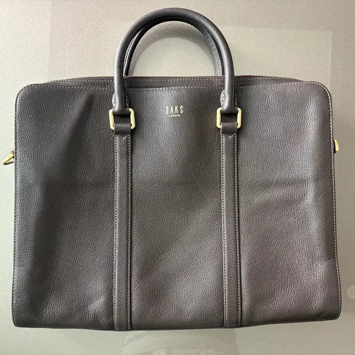 [BUNJANG] DAKS Leather Briefcase Bag Brown / 닥스 남자서류가방