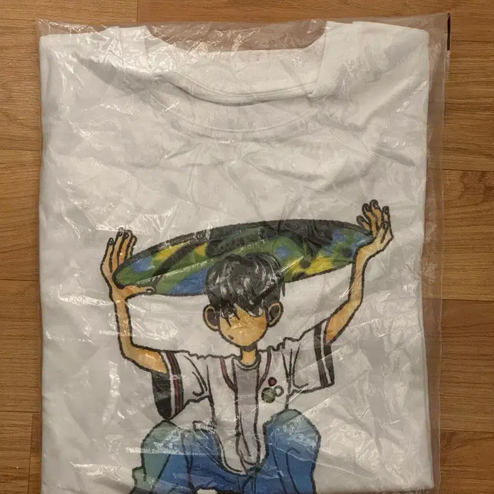 [BUNJANG] Wish Surf Jaehee Character T-shirt M / 위시 서프 컬러 재희 캐릭터 티셔츠 M 엔시티위시 엔위시