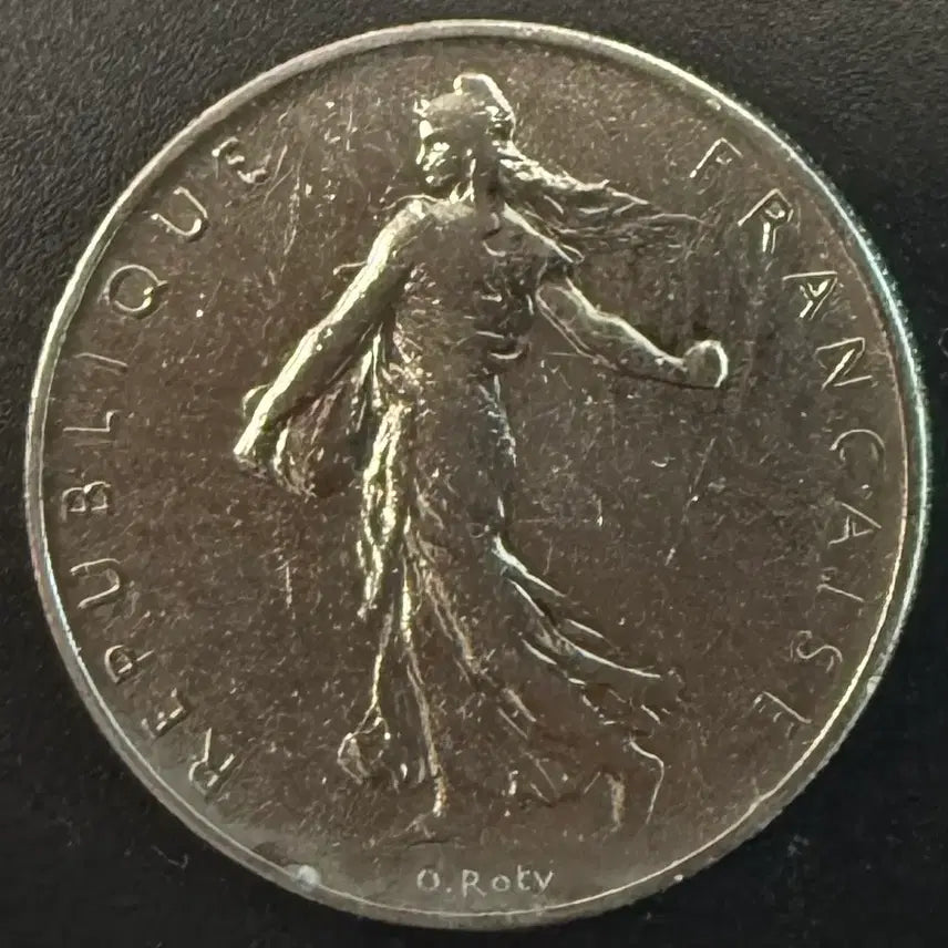 [BUNJANG] 1961 French 1 Franc Coin / 1961년 프랑스 1프랑 동전 w1551