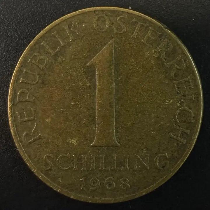 [BUNJANG] Austria 1 Schilling Coin 1968 / 1968년 오스트리아 1실링 동전 w1556