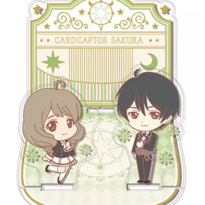 [BUNJANG] Cardcaptor Sakura Akiho &amp; Kaito Diorama Acrylic Stand / 카드캡터사쿠라 아키호&amp;카이토 디오라마 아크릴 스탠드