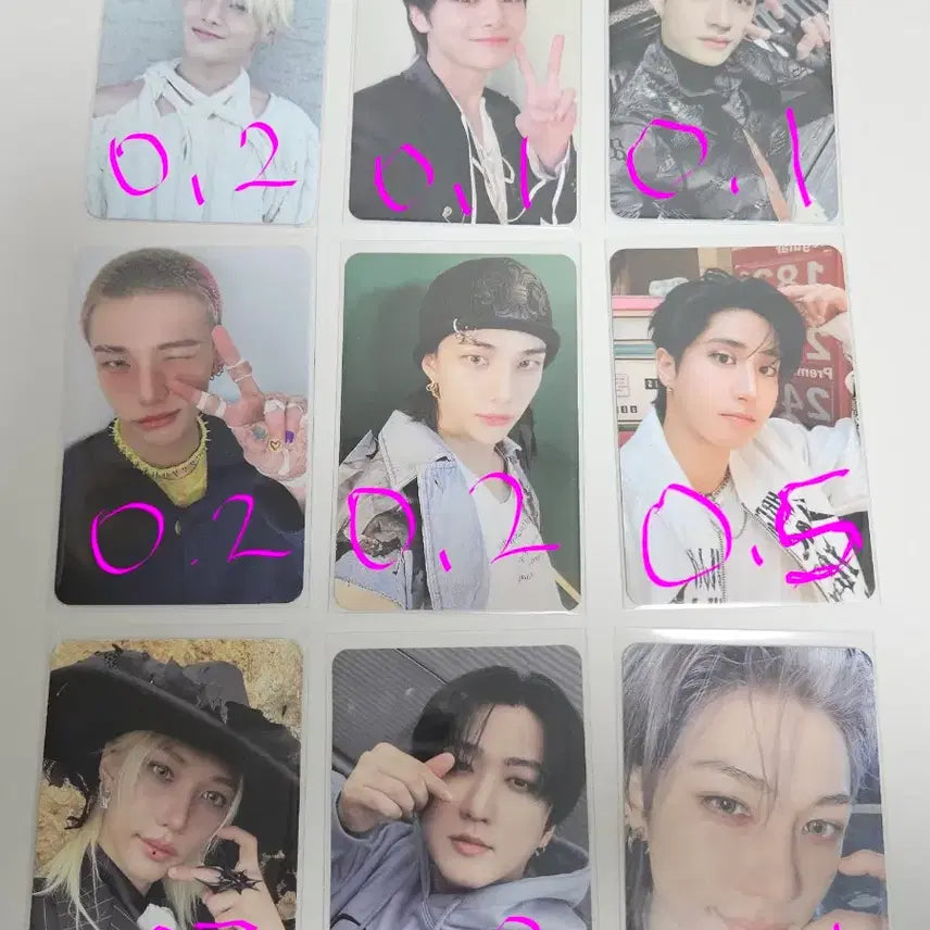 [BUNJANG] Stray Kids Bang Chan Changbin Hyunjin Han Felix Seungmin I.N Photocard / 스트레이키즈 포카 양도 | 방찬 창빈 현진 한 필릭스 용복 아이엔 정인