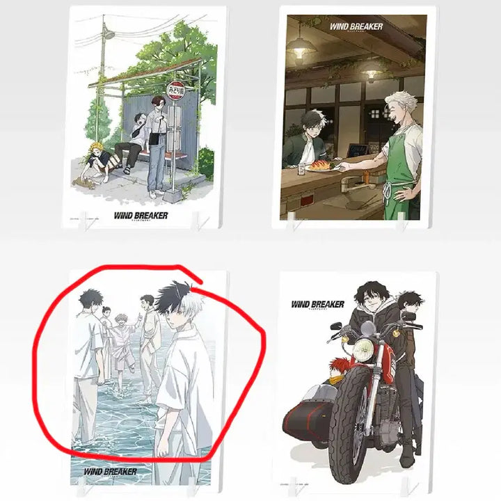 [BUNJANG] Winbre 5th Anniversary Kuji Prize A Sakura Figure &amp; Prize C Acrylic Board / 윈브레 5주년 쿠지 피규어(A상&amp;C상)