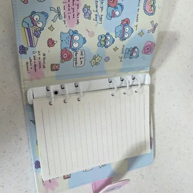 [BUNJANG] Hangyodon 6-Ring Diary Binder / 한교동 6공 다이어리 (바인더 가능)