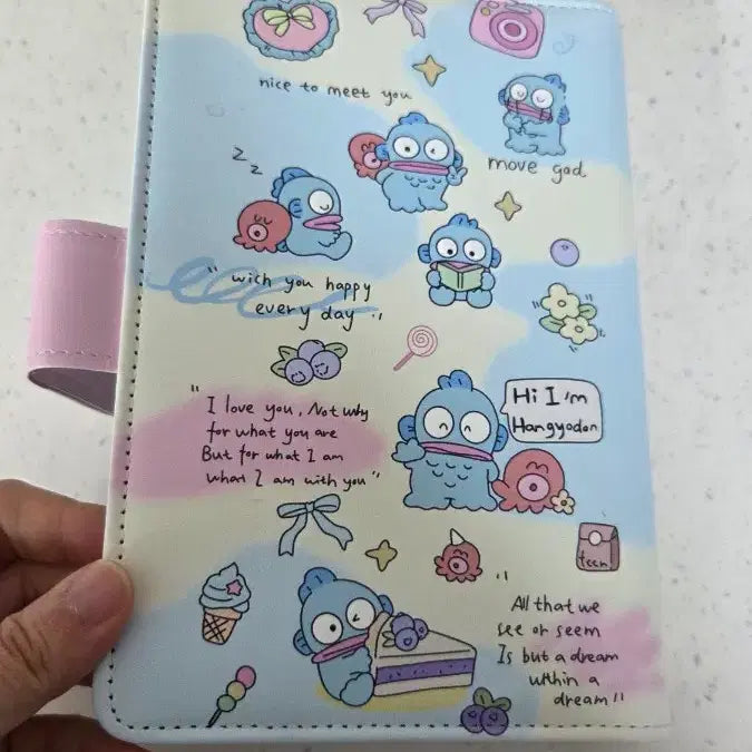 [BUNJANG] Hangyodon 6-Ring Diary Binder / 한교동 6공 다이어리 (바인더 가능)