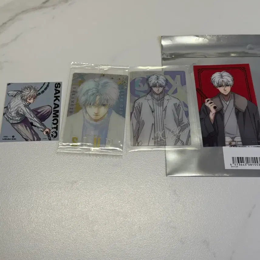 [BUNJANG] Sakamoto Days Card Set / 사카모토데이즈 슬러 지류, 웨하스 굿즈