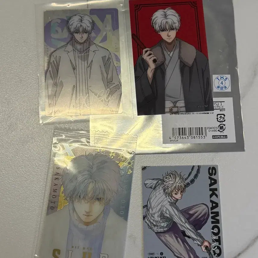 [BUNJANG] Sakamoto Days Card Set / 사카모토데이즈 슬러 지류, 웨하스 굿즈