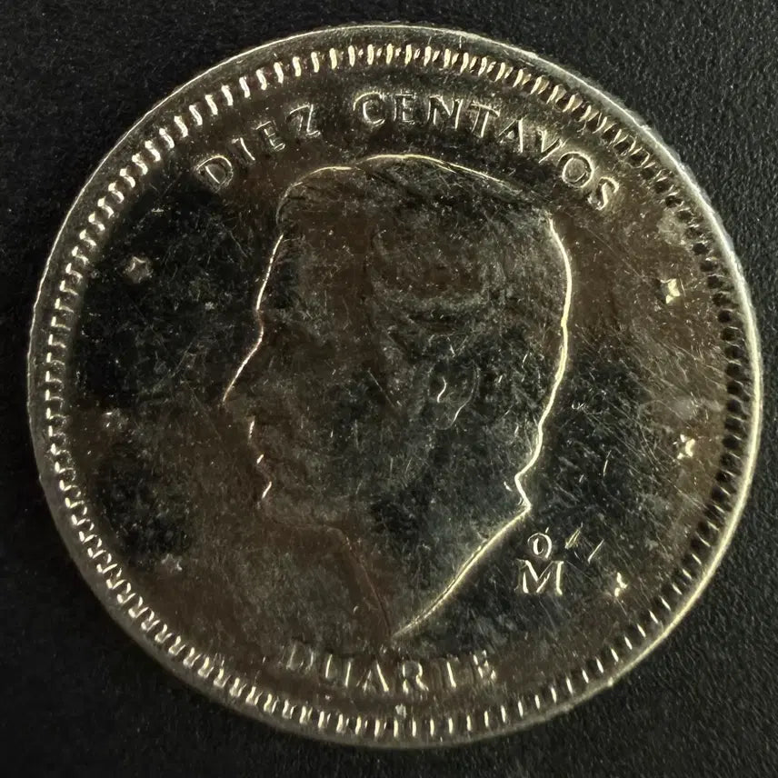 [BUNJANG] 1984 Dominican Republic 10 Centavos Coin / 1984년 도미니카 공화국 10센타보 동전 w1580