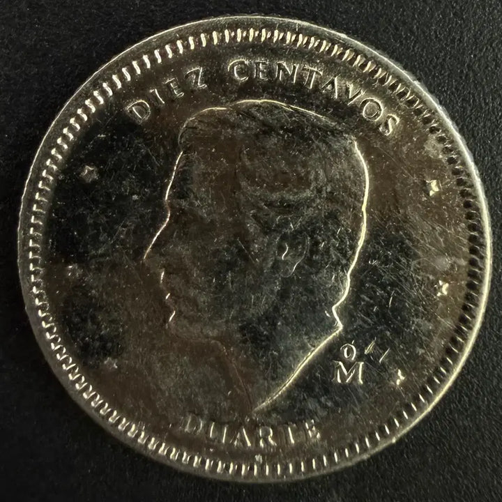 [BUNJANG] 1984 Dominican Republic 10 Centavos Coin / 1984년 도미니카 공화국 10센타보 동전 w1580