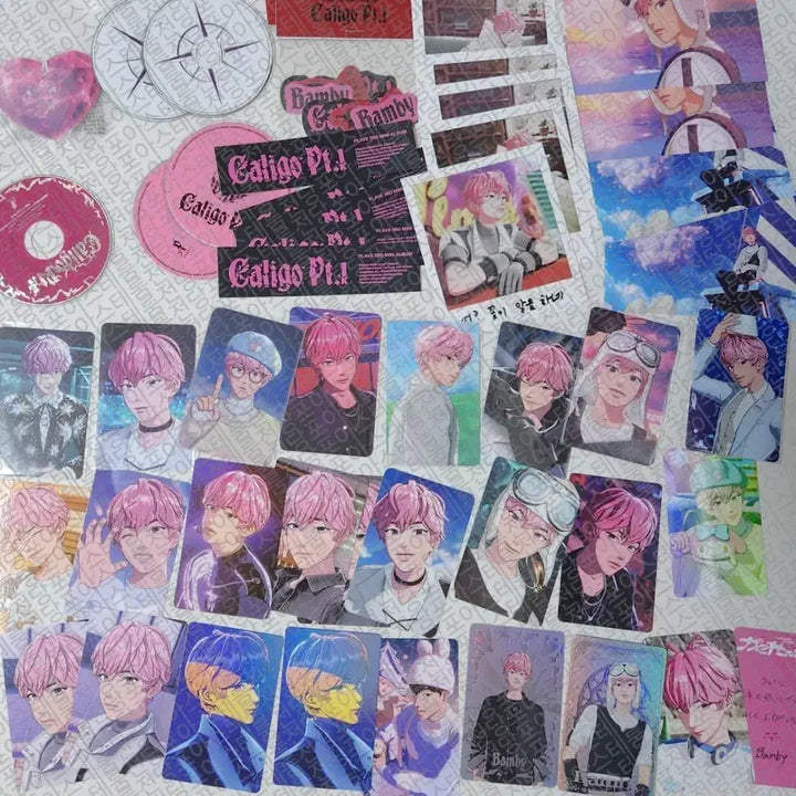 [BUNJANG] PLAVE Bambi Lucky Draw Photocard Bundle Set / 일괄 반택포 6.5) 플레이브 밤비 미공포 앨포