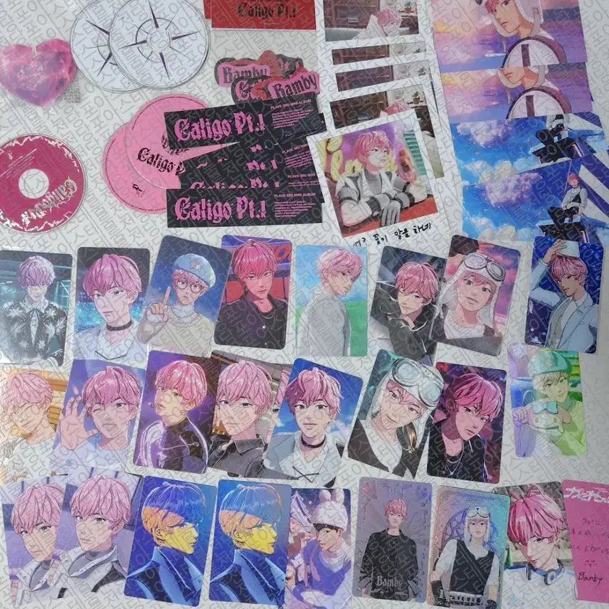 [BUNJANG] PLAVE Bambi Lucky Draw Photocard Bundle Set / 일괄 반택포 6.5) 플레이브 밤비 미공포 앨포