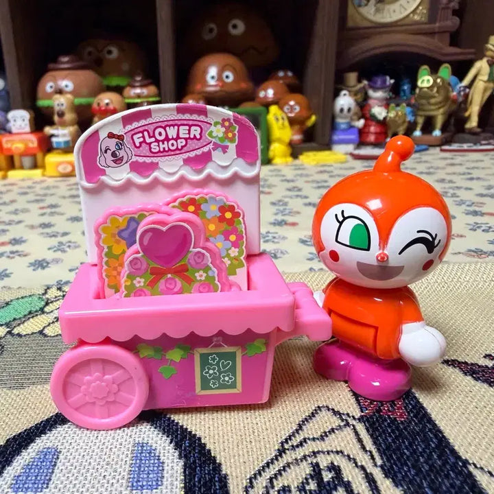 [BUNJANG] Anpanman Cake Flower Shop Sticker Set / 호빵맨 케이크 플라워 샵