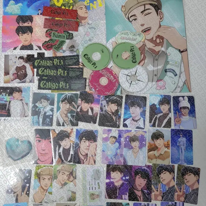 [BUNJANG] PLAVE Hamin POB Album Card Bundle Set / 일괄 반택포 7.0) 플레이브 하민 미공포 앨포