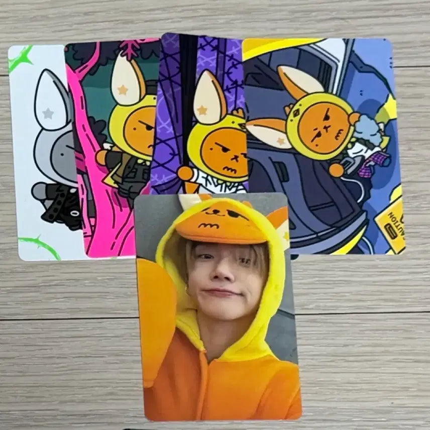 [BUNJANG] TXT Yeonjun Ppaltu Photocard (Sealed) / ( 미개봉 ) 위버스 포카 투바투 뿔바투 연준 황춘 포카 양도