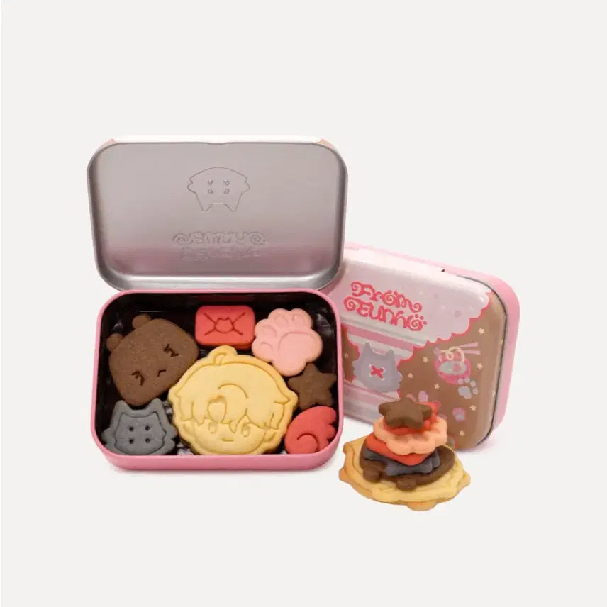 [BUNJANG] PLAVE Eunho Cookie Tin Case / 플레이브 은호 십카페 쿠키 틴케이스 -> 플레이브 하민 교환