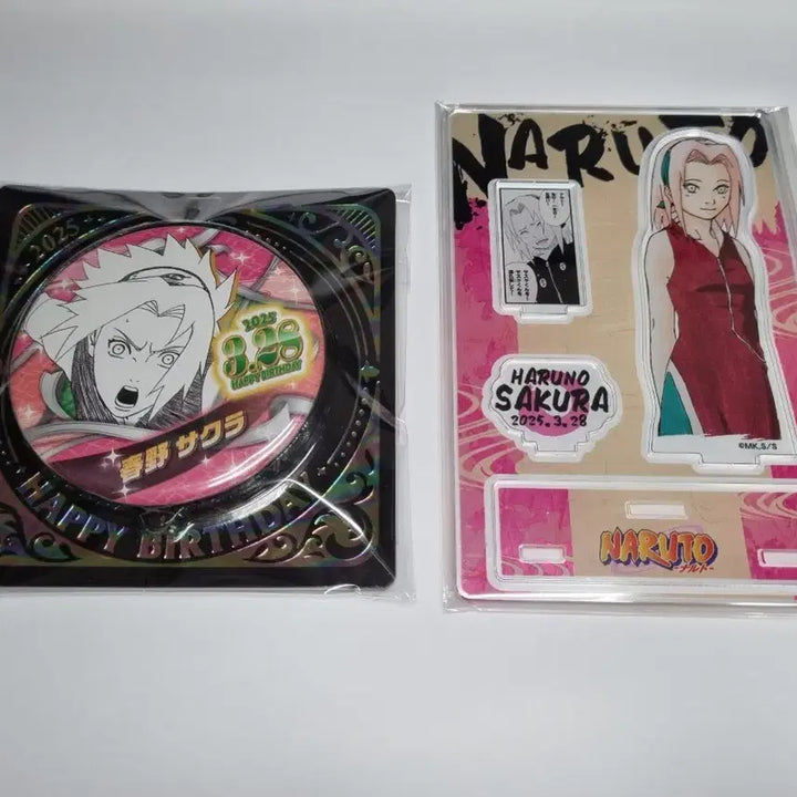 [BUNJANG] Naruto Sakura Birthday Can Badge Bundle Set / 일괄) 나루토 사쿠라 생일 캔뱃지 판매 양도 2025