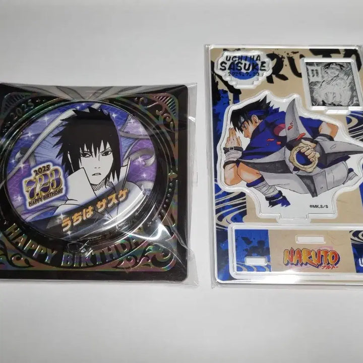[BUNJANG] Naruto Sasuke Birthday Can Badge &amp; Diorama Bundle Set / 일괄) 나루토 사스케 생일 캔뱃지 디오라마 판매 양도 2025