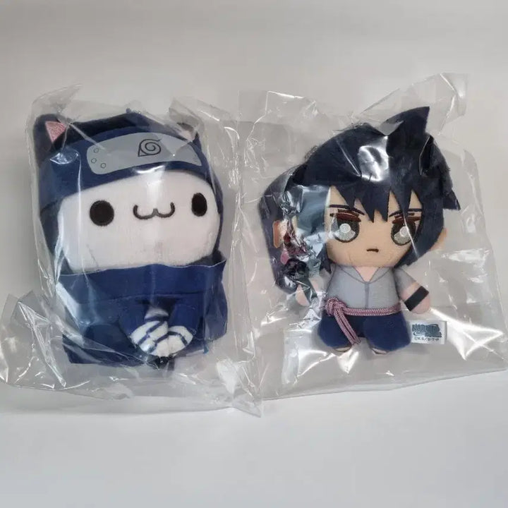 [BUNJANG] Naruto Sasuke Megacat Ball Chain Plush Bundle Set / 일괄) 나루토 사스케 메가캣 볼체인 누이 판매 양도