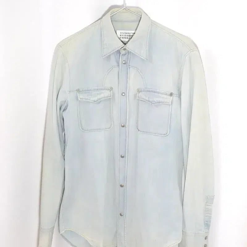 [BUNJANG] Maison Margiela 18AW Western Denim Shirt / [39] 18AW 메종 마르지엘라 웨스턴 데님 셔츠