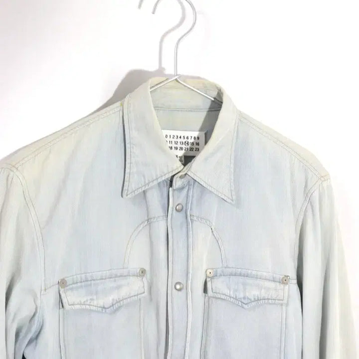 [BUNJANG] Maison Margiela 18AW Western Denim Shirt / [39] 18AW 메종 마르지엘라 웨스턴 데님 셔츠