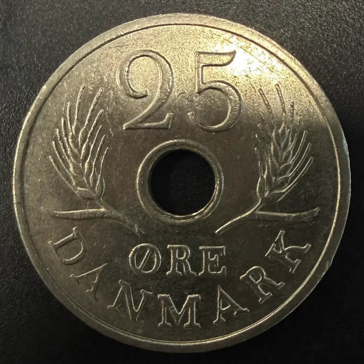 [BUNJANG] 1967 Denmark 25 Ore Coin / 1967년 덴마크 25외레 동전 w1599