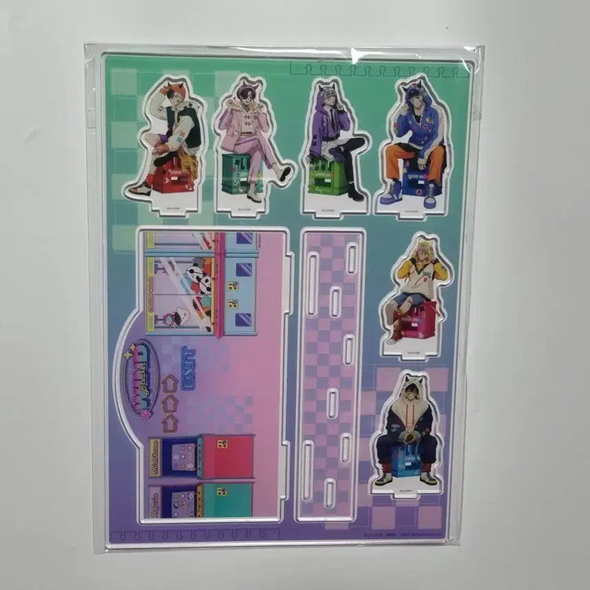[BUNJANG] Sakura Haruka Devil Deco Parka Diorama Acrylic Stand (Unsealed) / 윈드브레이커 윈브레 데빌데코파카 디오라마 아크릴 미개봉 사쿠라 하루카